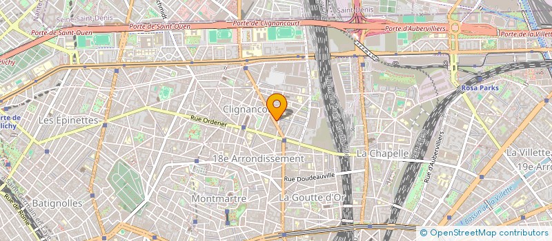 localisation de l'entreprise ORNANO 22  PARIS