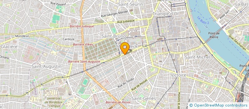 localisation de l'entreprise ORNANO IMMOBILIER  BORDEAUX