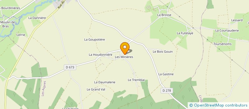 localisation de l'entreprise ORNE TRANSPORT à LES ASPRES