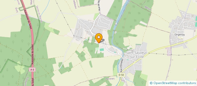 localisation de l'entreprise ORNELI  SAINT-SAUVEUR-SUR-ECOLE