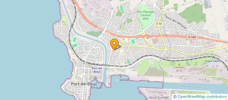 localisation de l'entreprise ORNELLA ANGELINA  LE MUY