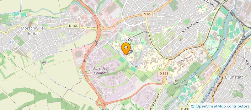 localisation de l'entreprise ORNELLA TRANSPORTS à MULHOUSE