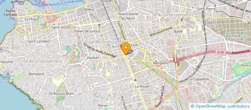 localisation de l'entreprise ORNELLANTO  MARSEILLE