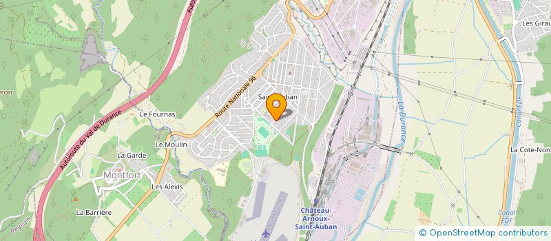 localisation de l'entreprise ORNI  CHATEAU-ARNOUX-SAINT-AUBAN