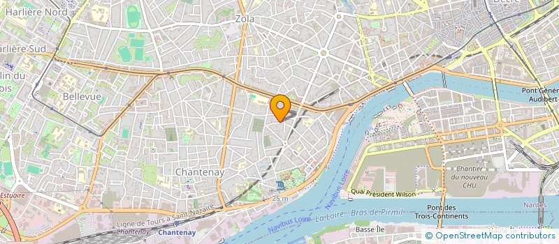 localisation de l'entreprise ORNICAR - LES MOTS DE LIAISON  NANTES