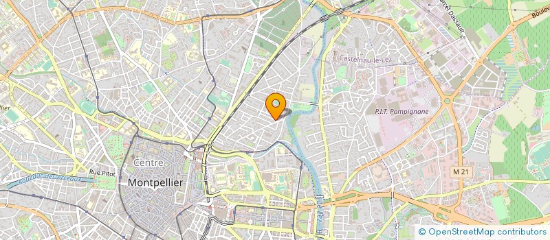 localisation de l'entreprise ORNITHO PROD à MONTPELLIER
