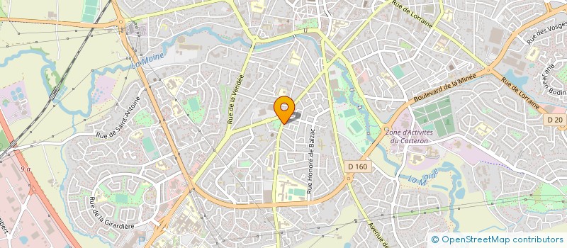 localisation de l'entreprise ORO RENOV à CHOLET
