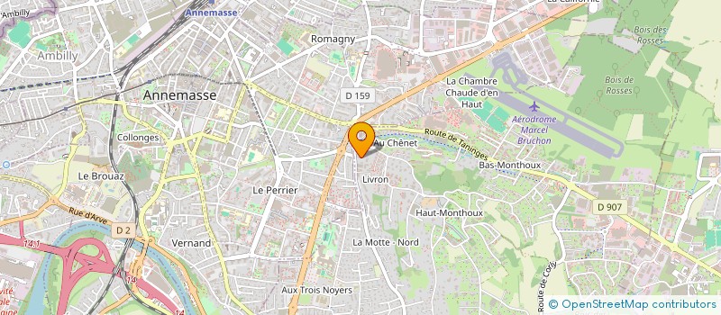 localisation de l'entreprise ORO VERDE à VETRAZ-MONTHOUX