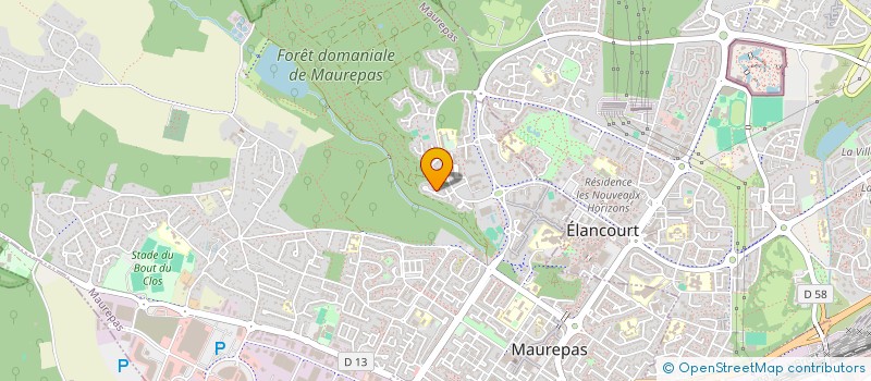 localisation de l'entreprise OROC BAT  MAUREPAS