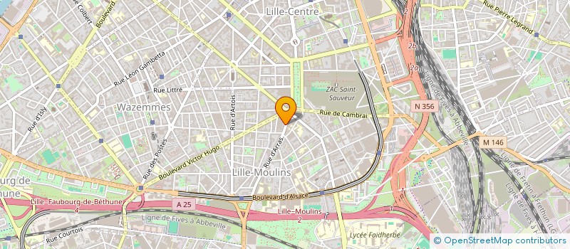 localisation de l'entreprise OROCARS à LILLE