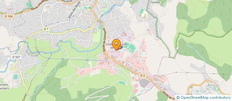 localisation de l'entreprise OROGESTION 07  PRIVAS