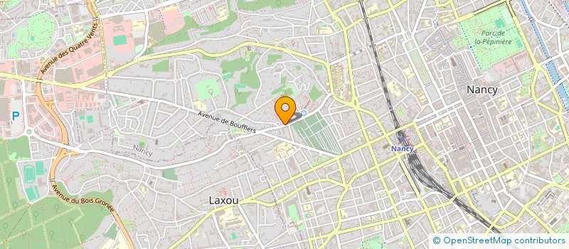 localisation de l'entreprise OROGRAPHE  NANCY