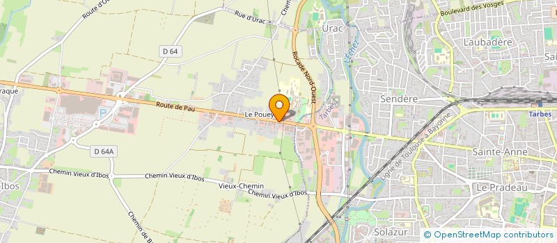 localisation de l'entreprise OROMA  IBOS