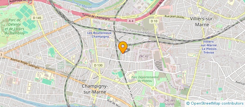 localisation de l'entreprise ORONTE SOLUTIONS  CHAMPIGNY-SUR-MARNE