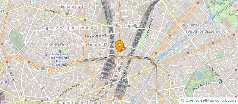 localisation de l'entreprise ORONTES  PARIS