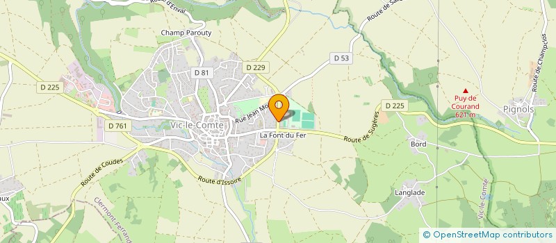 localisation de l'entreprise ORONZO STORE  VIC-LE-COMTE