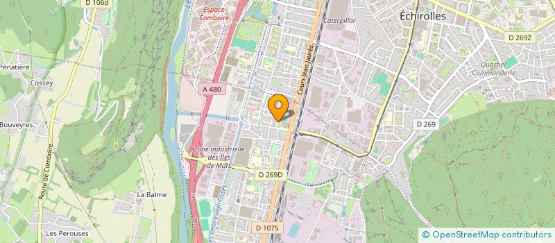 localisation de l'entreprise OROR  LE PONT-DE-CLAIX