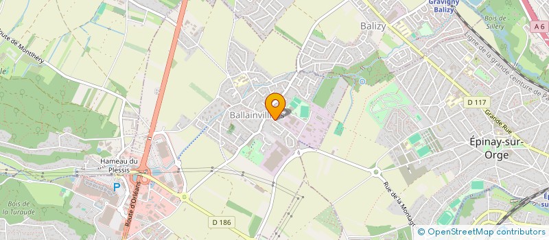 localisation de l'entreprise OROS à BALLAINVILLIERS