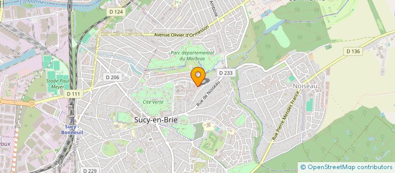 localisation de l'entreprise OROS  SUCY-EN-BRIE