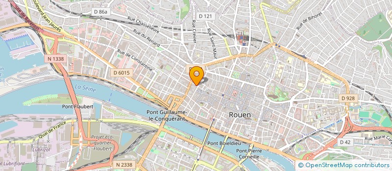 localisation de l'entreprise OROS à ROUEN