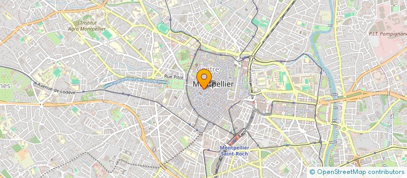 localisation de l'entreprise OROS HABITAT à MONTPELLIER