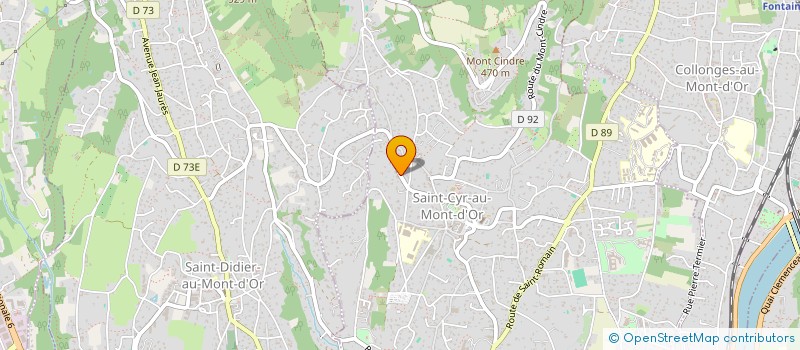 localisation de l'entreprise OROS IMMO  SAINT-CYR-AU-MONT-D'OR