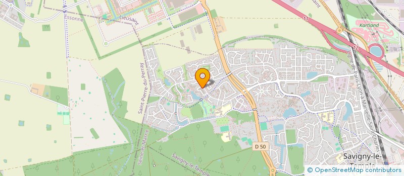 localisation de l'entreprise OROTHI  SAVIGNY-LE-TEMPLE