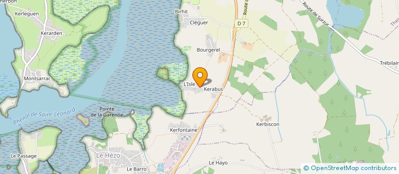 localisation de l'entreprise OROYA  THEIX-NOYALO