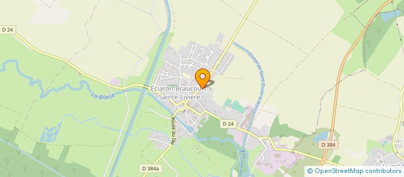 localisation de l'entreprise ORPARC à ECLARON-BRAUCOURT-SAINTE-LIVIERE
