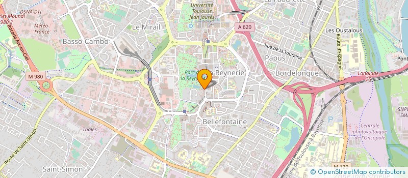 localisation de l'entreprise ORPB OFFICE REG DE PATHOLOGIE DU BOIS à TOULOUSE