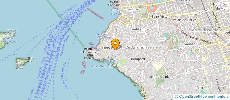 localisation de l'entreprise ORPHANDEV à MARSEILLE