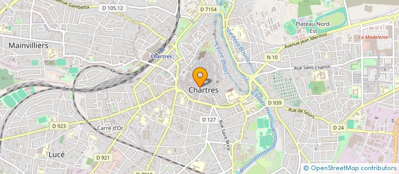 localisation de l'entreprise ORPHEA à CHARTRES
