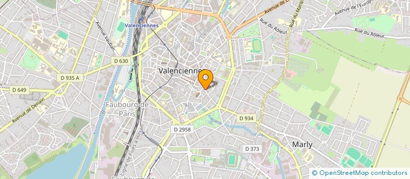 localisation de l'entreprise ORPHEA  VALENCIENNES