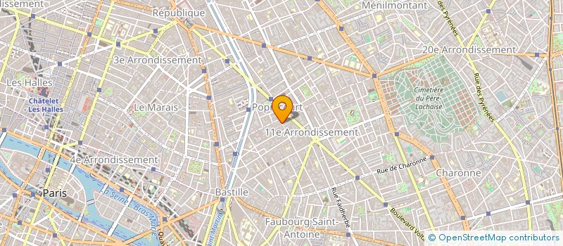 localisation de l'entreprise ORPHEADE  PARIS