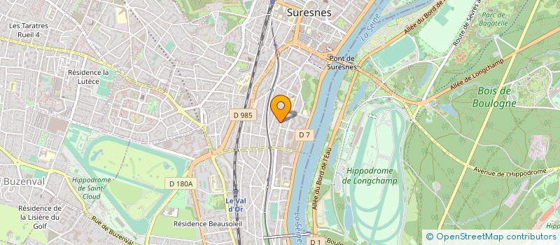 localisation de l'entreprise ORPHEE DIFFUSION CONSEIL à SURESNES