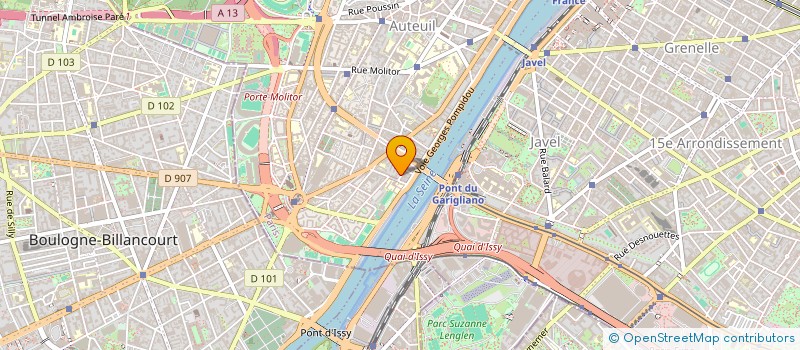 localisation de l'entreprise ORPHEG CONSEIL  PARIS