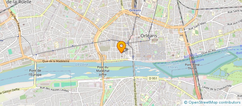 localisation de l'entreprise ORPHELINAT DES CHEMINS DE FER  ORLEANS