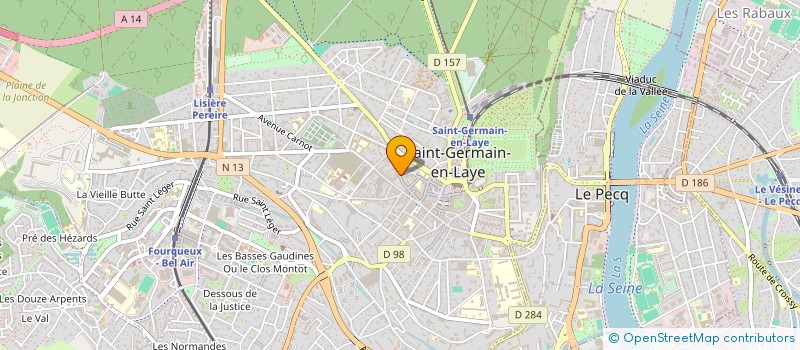 localisation de l'entreprise ORPHELINAT PERLE  SAINT-GERMAIN-EN-LAYE