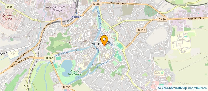 localisation de l'entreprise ORPHELINAT SAINT MAUR à VERDUN