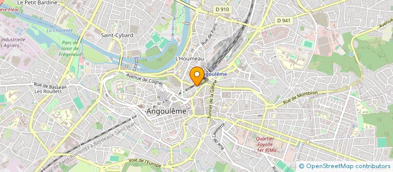 localisation de l'entreprise ORPHELINAT SYLLA FOTE à ANGOULEME