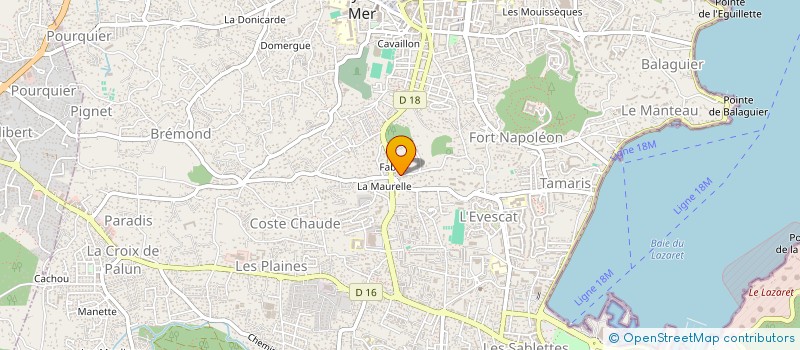 localisation de l'entreprise ORPHELINS DE HEED EN INDE à LA SEYNE-SUR-MER