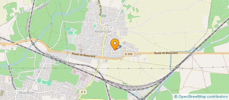 localisation de l'entreprise ORPHELINS DU SOLEIL  REDESSAN