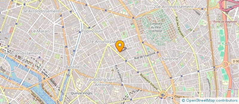 localisation de l'entreprise ORPHELINS-SIDA-INTERNATIONAL  PARIS