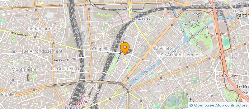 localisation de l'entreprise ORPHELINS VEUVEES ASSOCIATION INTERNATIONAL  PARIS