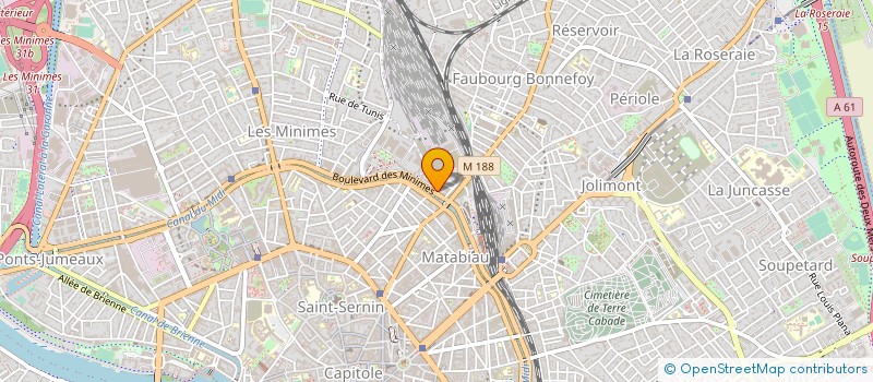 localisation de l'entreprise ORPHELYS  TOULOUSE