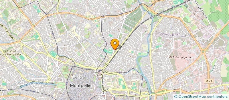 localisation de l'entreprise ORPHEO PRODUCTION à MONTPELLIER
