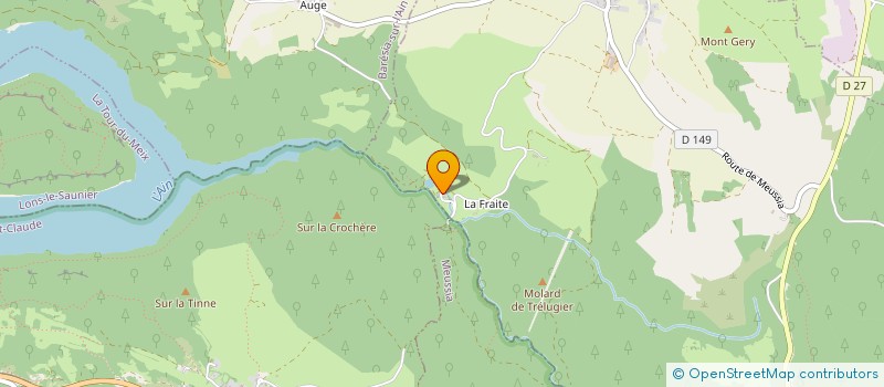 localisation de l'entreprise ORPHEON  THOIRIA