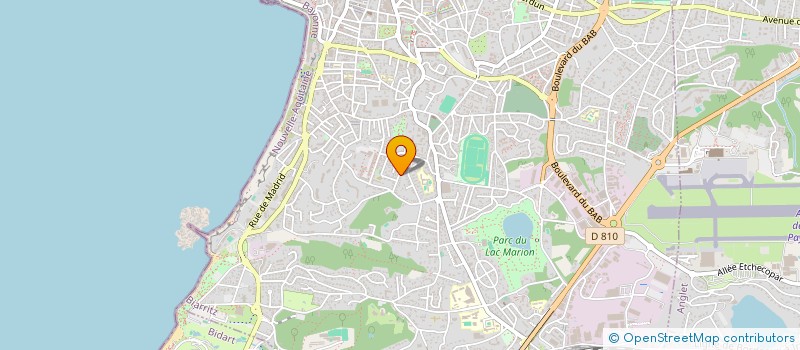 localisation de l'entreprise ORPHOSE à BIARRITZ