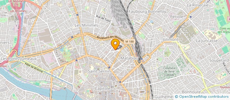 localisation de l'entreprise ORPHYS  TOULOUSE