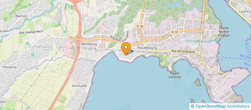 localisation de l'entreprise ORPI OUTRE-MER à BAIE-MAHAULT